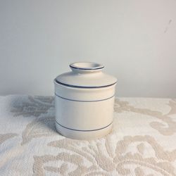 Lehman butter crock stoneware butter keeper