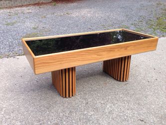 Oak coffee table