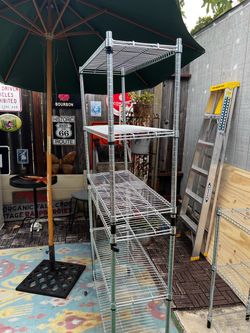 Two Wire Shelving Units