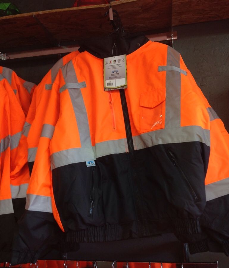 Class 3 High Visibility Safety Jacket with Removable Fleece