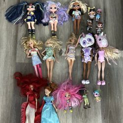LOL Toys With Barbies And Accessories 