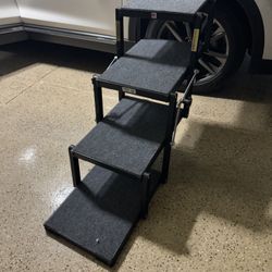 Portable folding Dog Stairs For Cars