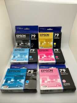 12 Epson 79 ink cartridges