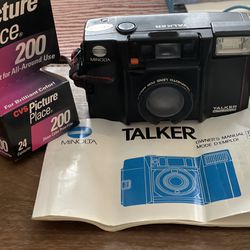 Minolta Talker Camera