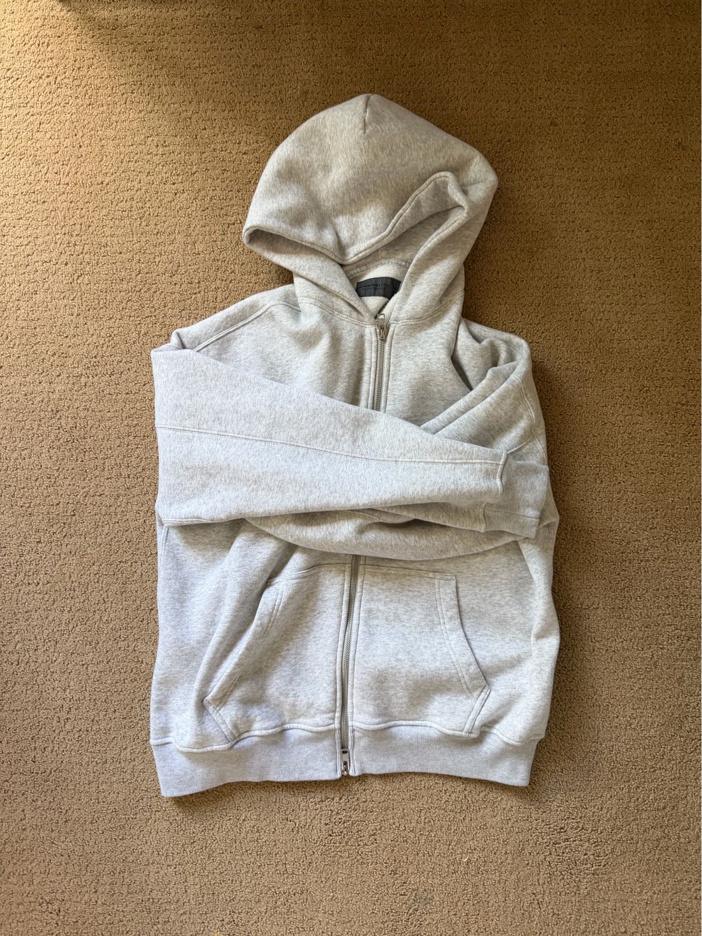 Abercrombie Grey Zip Up