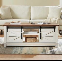 New coffee table, still in box
