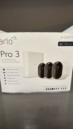 Arlo 3 security cameras