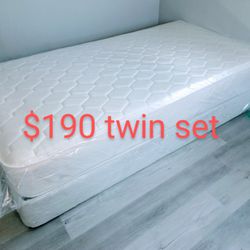 $190 Twin Set Brand New Free Delivery Same Day 