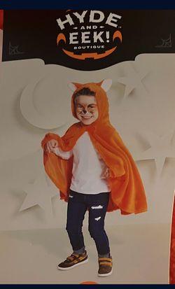 Kids Fox Hooded Cape