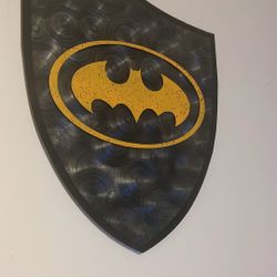 Steel Batman Shield 