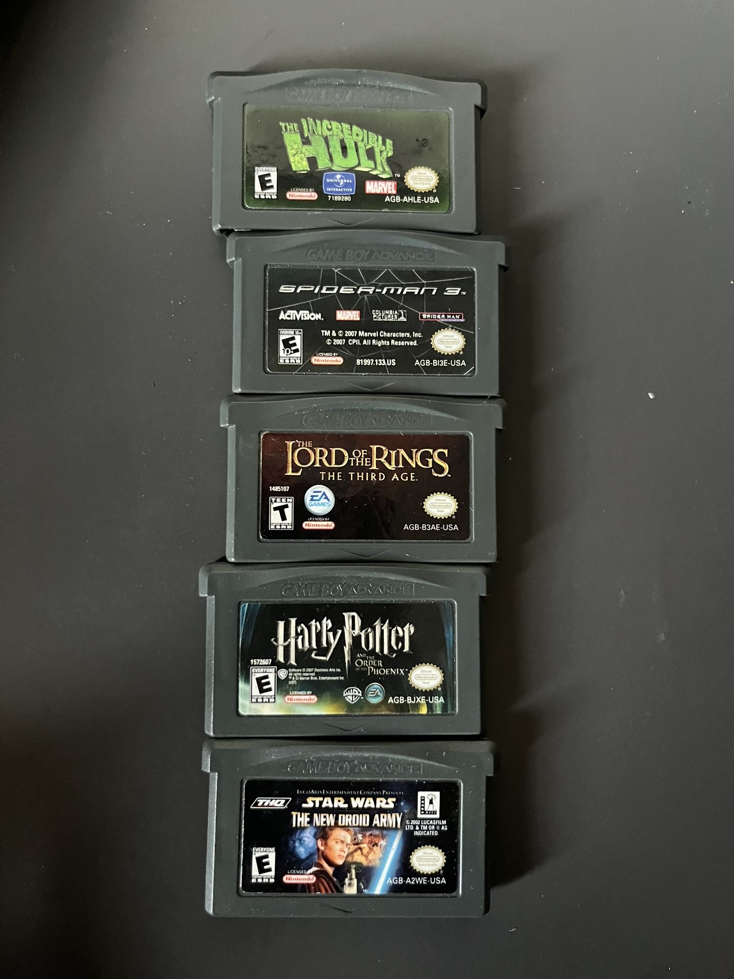 Gameboy Games