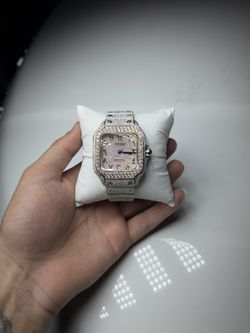 Moissanite Diamond Luxury Watch