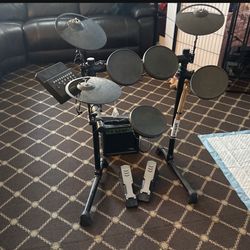 Electric Drum, Drum Sticks, Speaker