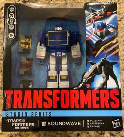 Transformers Studio Series Soundwave with *Filler Upgrade Kit*