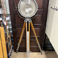 Antique Nautical Search Light / Floor Lamp