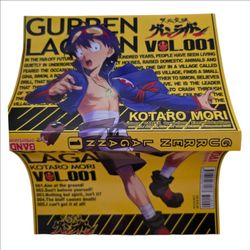 GURREN LAGANN Vol 1 Kotaro Mori BANDAI Ent. 2007 MANGA PB Book & Poster