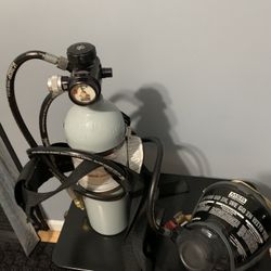 MSA G1 Facepiece Size M, msa  model 10061365 Cylinder Assembly 