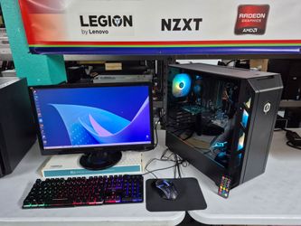 Gaming Computer Bundle Starter Gamer pc With 74 games