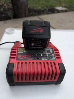 Milwaukee 18 volt battery and charger
