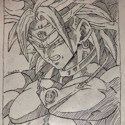 Goku Mechanical Pencil Drawing ✍️