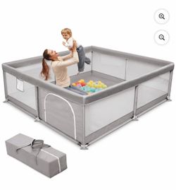 Baby play pin