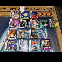 Huge 15 Game CIB Lot of GBA Games