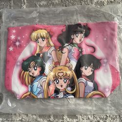 Big Sailormoon Leather Tote Bag 