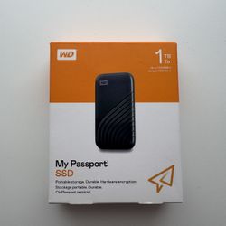 1TB WD External SSD