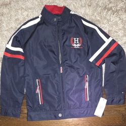 Brand New With Tags Kids Size Medium 12-14 Tommy Hilfiger Zippered Jacket 