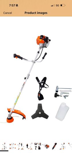 52CC 2-Cycle Gas Powered String Trimmer Edger Weed Eater