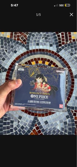 One Piece Romance Dawn Booster Box (OP-01)