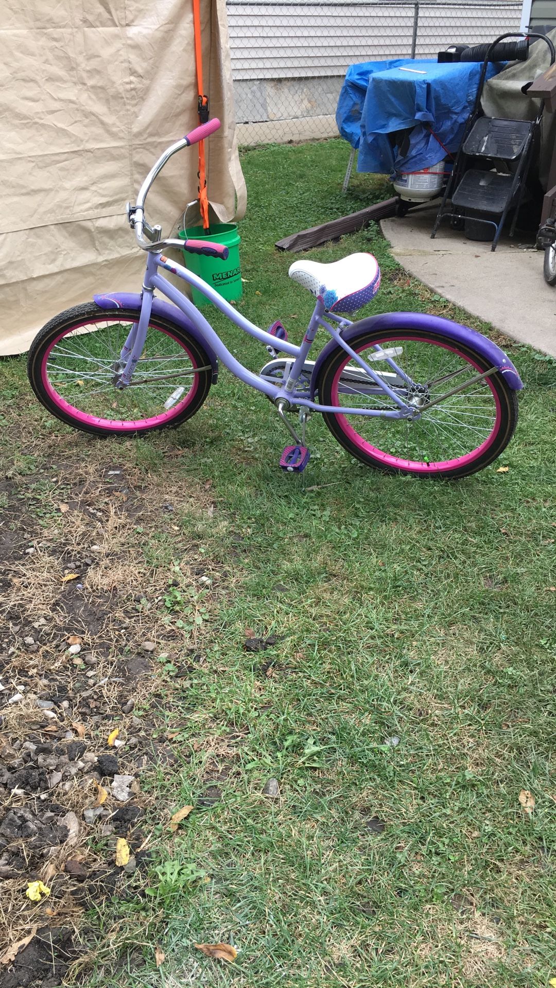 Huffy 24 In Cranbrook Girls Beach Cruiser Bike