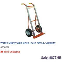 Appliance tow dolly 