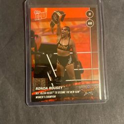 Ronda Rousey Rookie 2018 Topps Now #49