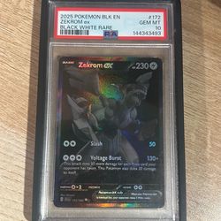 Pokemon card zekrom psa10