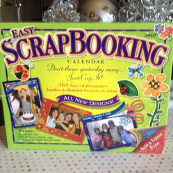 Easy Scrapbooking : 2007 Day-to-day Calendar