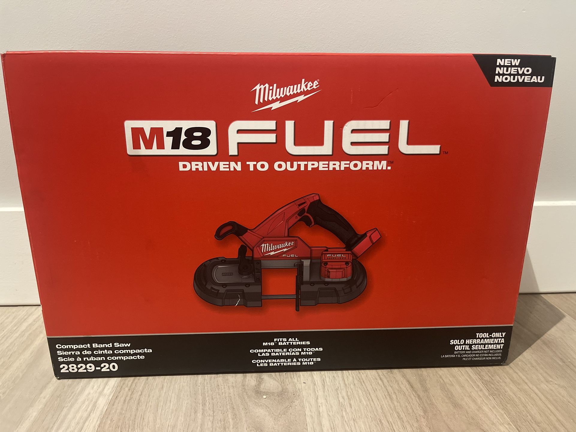 M18 FUEL 18V Lithium-Ion Brushless Cordless Compact Bandsaw (Tool-Only)