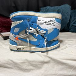 ( ℝ𝕖𝕡𝕤 ) Jordan 1s Off-White Uncs Size 8.5