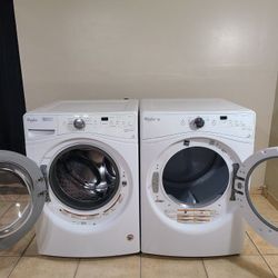 .Whirlpool Washer And Electric Dryer Free Deliver And Install 6 Month Warranty 