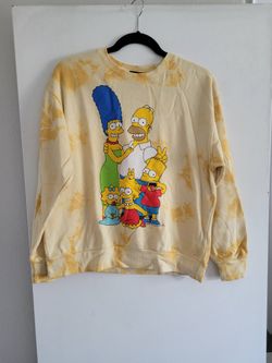 Yellow Small Simpson Sweater