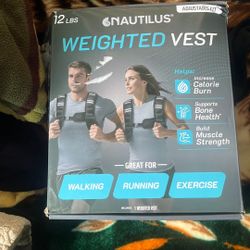 Weight Vest    12 Pounds    30 Dollars 