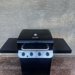 Char-Broil Performance 4-Burner Propane Gas Grill w/ Side Shelves