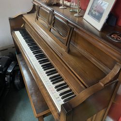 Piano and Bench For Sale