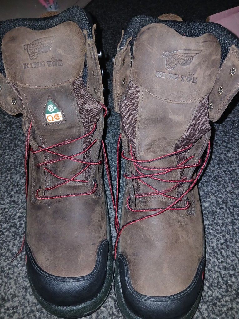 Red Wing Boots Size 15