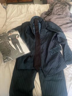 Gomez Addams Pinstripe Suit Costume Adult Medium