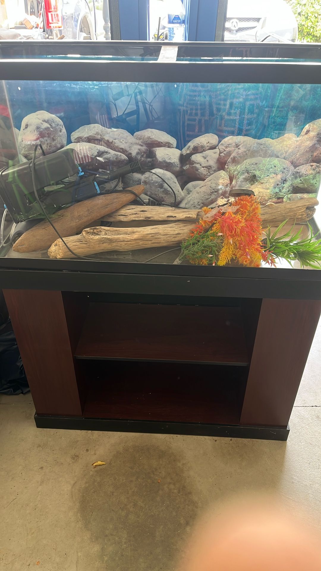 30 Gal Fish Tank With Pump