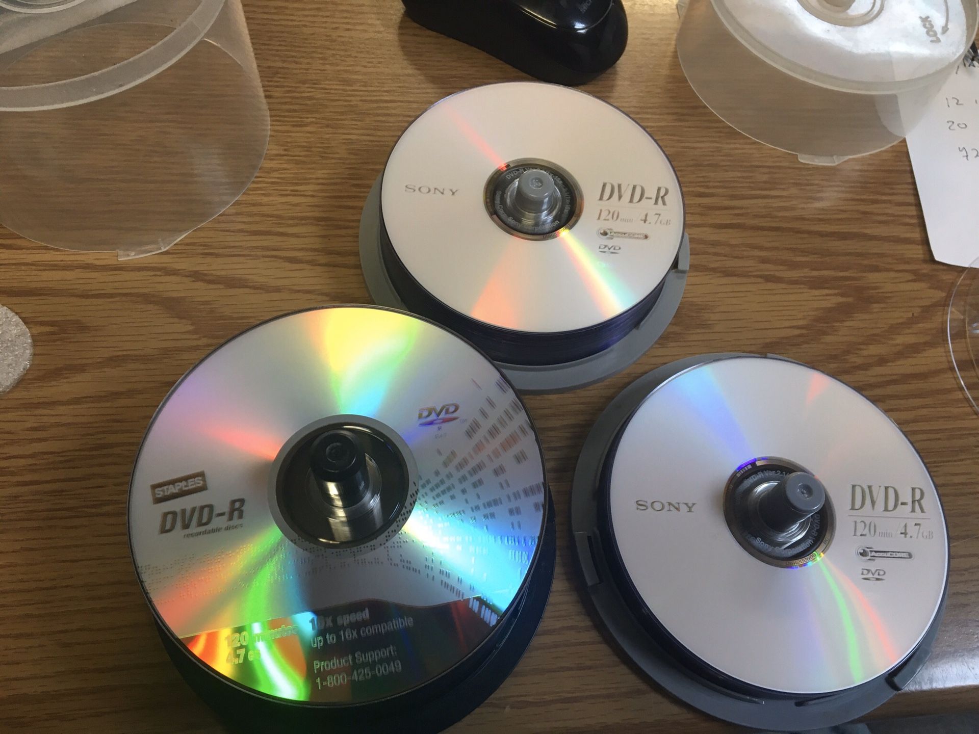 Lot of Blank CD-R & DVD-R Disks