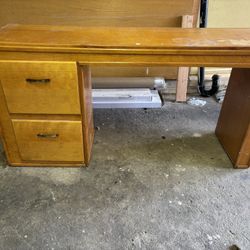 Solid Wood Vintage Desk
