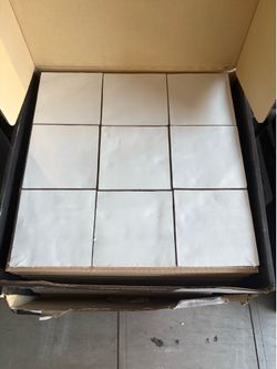 Glossy square mosaic wall tile
