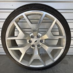 Rims  26" Silverado Sierra Yukon Tahoe GMC Chevy Suburban  1 piece 